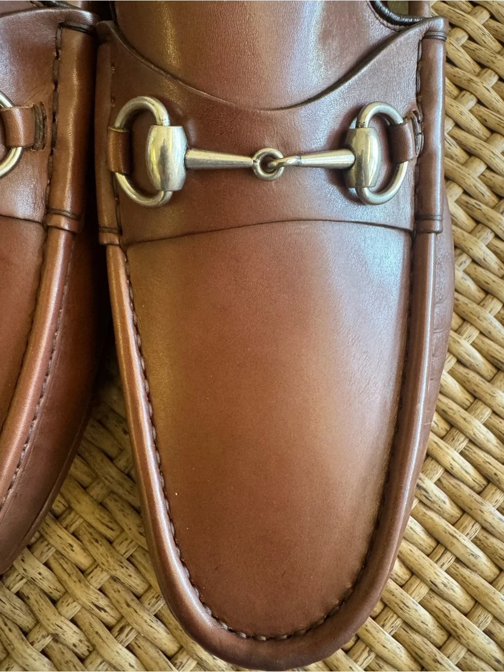 Gucci Men’s Horsebit 1953 Brown Leather Loafers - Size 12 - NWT